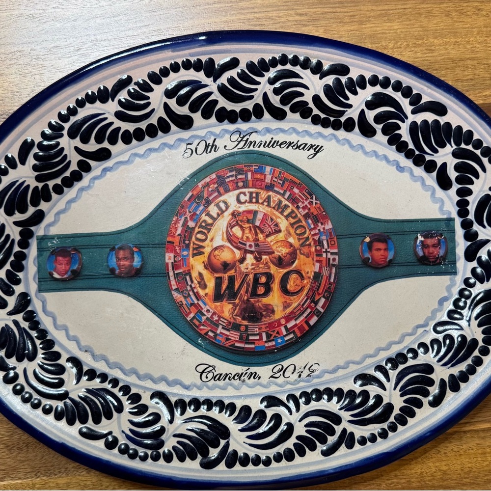 WBC 50th Anniversary Decorative Plate